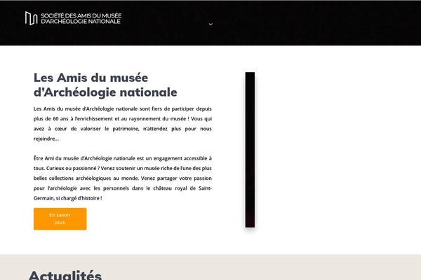 musee-archeologienationale-amis.fr site used Mesmerize-pro