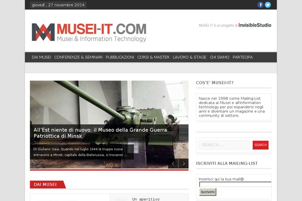 musei-it.com site used Effectivenews