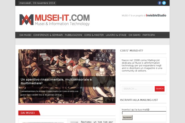 musei-it.net site used Effectivenews