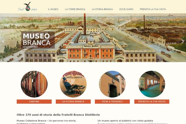 museobranca.it site used Branca