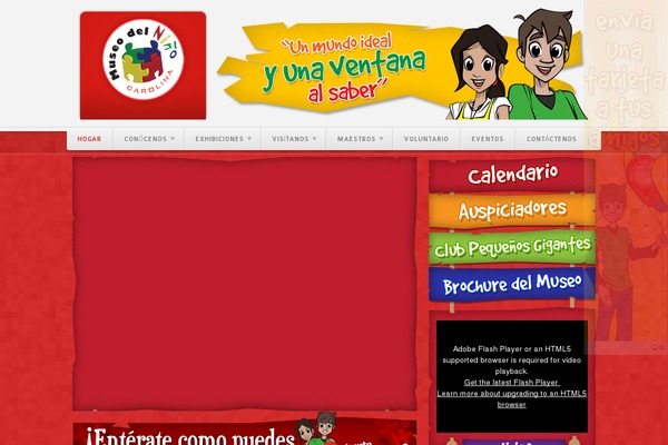 museodelninocarolina.com site used Kids-child