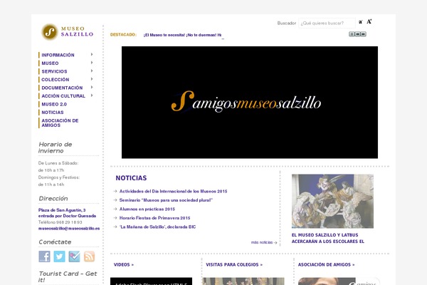 museosalzillo.es site used Ashe-pro-child