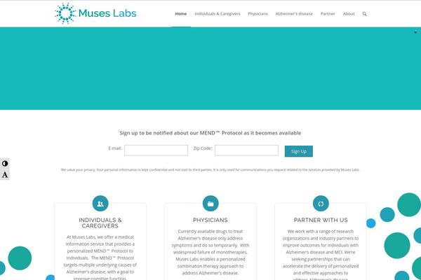 Enfold theme site design template sample
