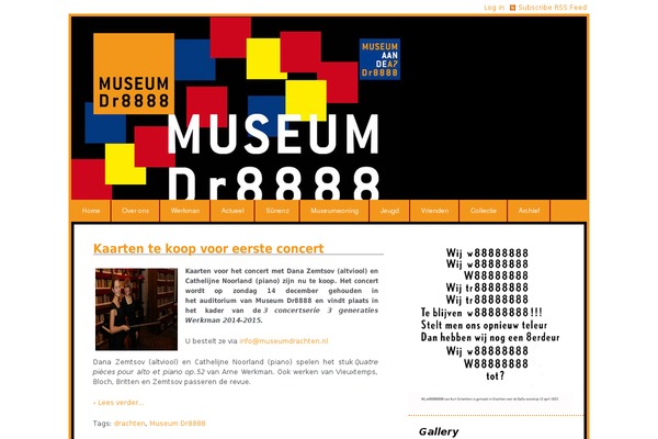 museumdrachten.nl site used Drachten