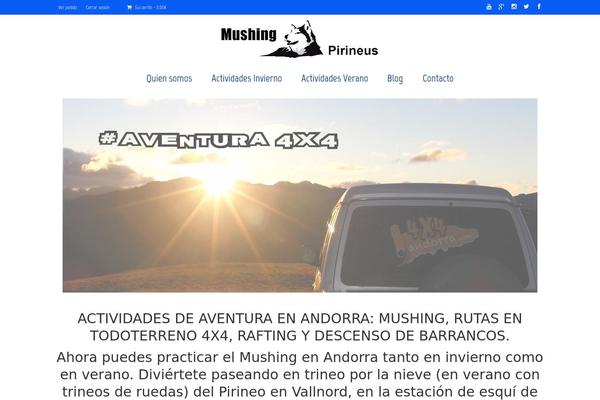 Virtue theme site design template sample