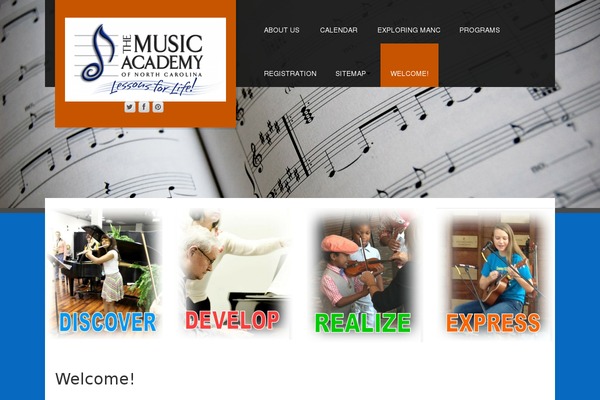 musicacademync.org site used Fine