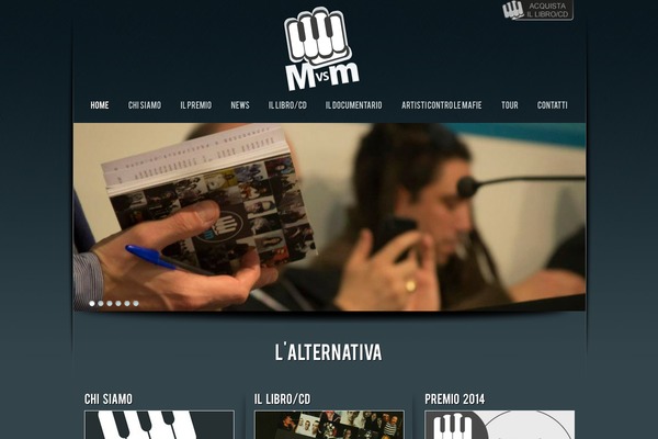 musicacontrolemafie.it site used Mvsm