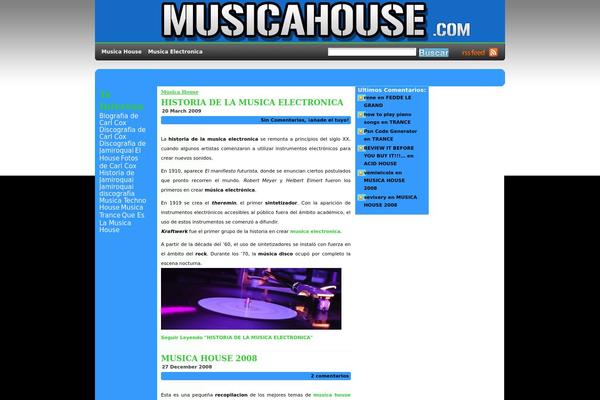 musicahouse.com site used Fourwptpv2
