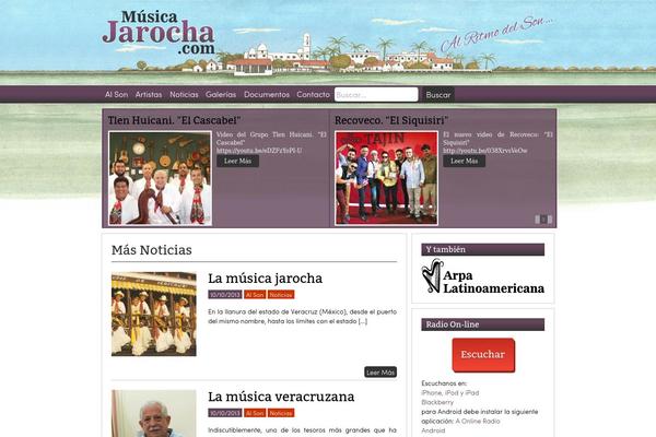 musicajarocha.com site used Musicajarocha