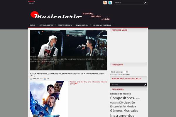 musicalario.es site used Iconcerts