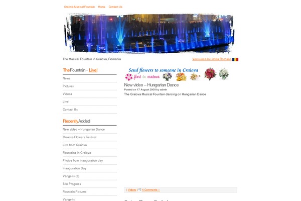 musicalfountain.eu site used Orange-10