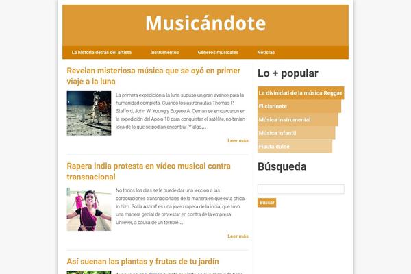 musicandote.com site used Trueblogger