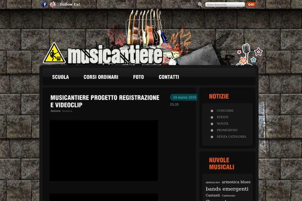 musicantiere.com site used Theme1047