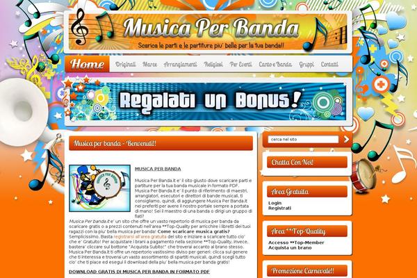musicaperbanda.it site used Fan Club