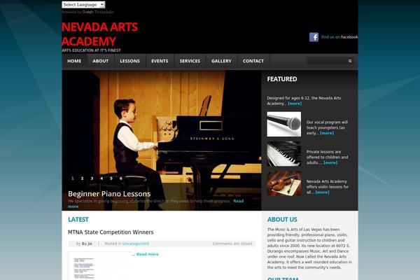 musicartslv.com site used Theme1965