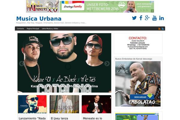 musicaurbana.co site used Swift