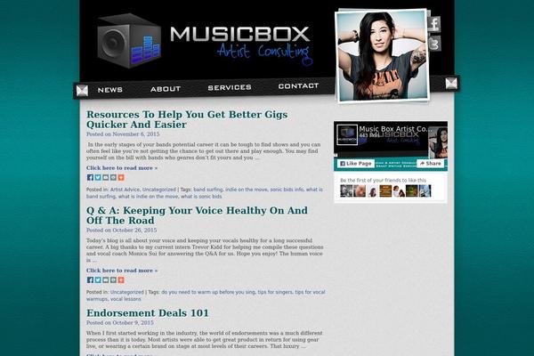 musicboxartistconsulting.com site used Musicbox