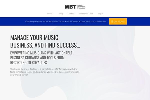 Site using Mbt-toolbox-bp plugin