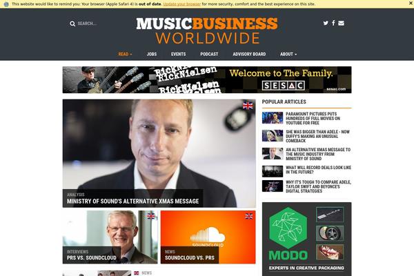 musicbusinessworldwide.com site used Mb