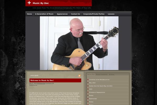 THAT Music Theme theme site design template sample