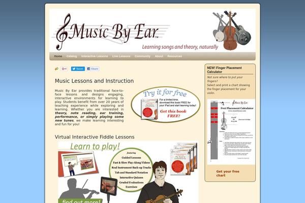 Weaver theme site design template sample