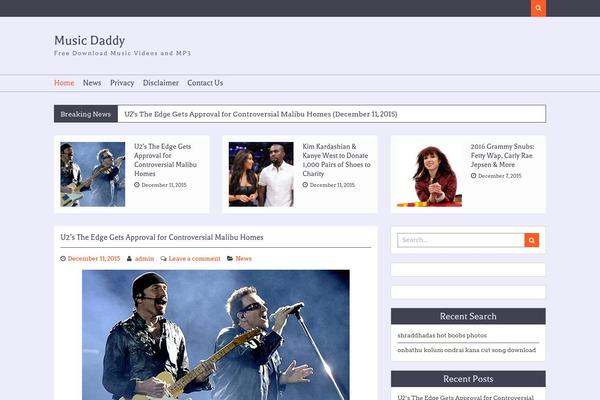 musicdaddy.net site used Magzimum
