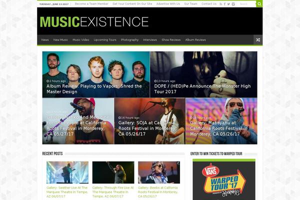 musicexistence.com site used Sahifa