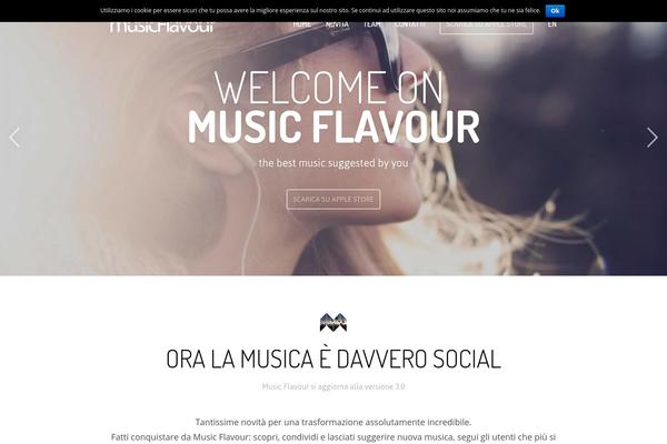 musicflavour.it site used 3.0