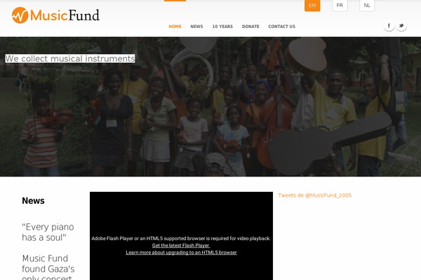 musicfund.eu site used Musicfth