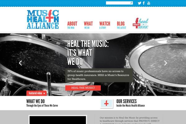 musichealthalliance.com site used Mha