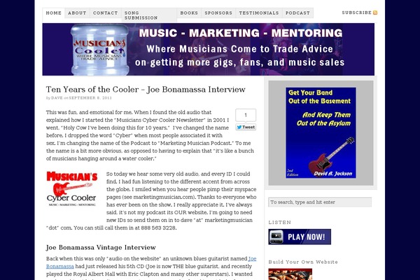 Thesis 1.8 theme site design template sample