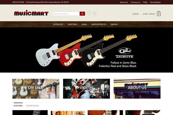 Flatsome theme site design template sample