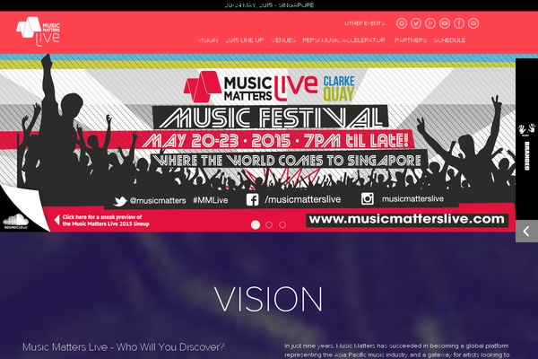 musicmatterslive.com site used Branded