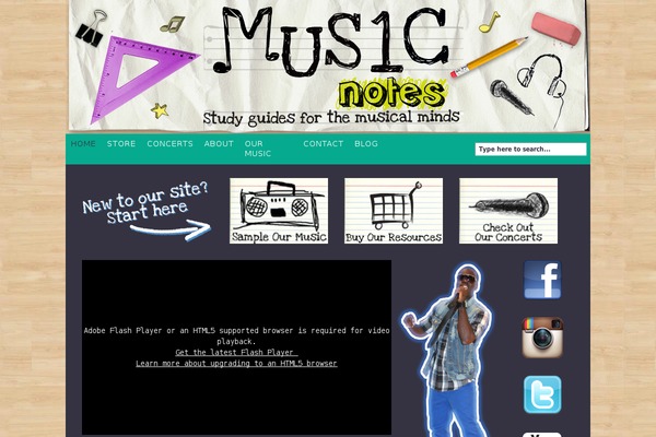 musicnotesonline.com site used Mnov3