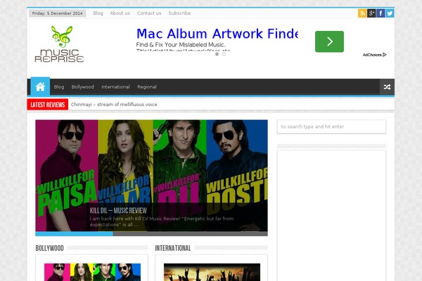 musicreprise.com site used Musicreprise