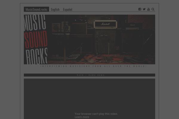 musicsound.rocks site used Fox2