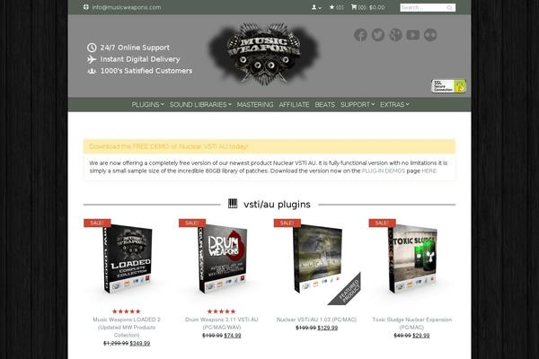 musicweapons.com site used Goodstore-2021
