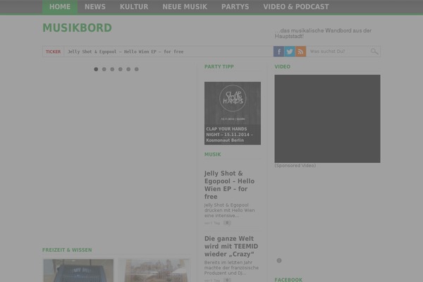musikbord.de site used Musikbord