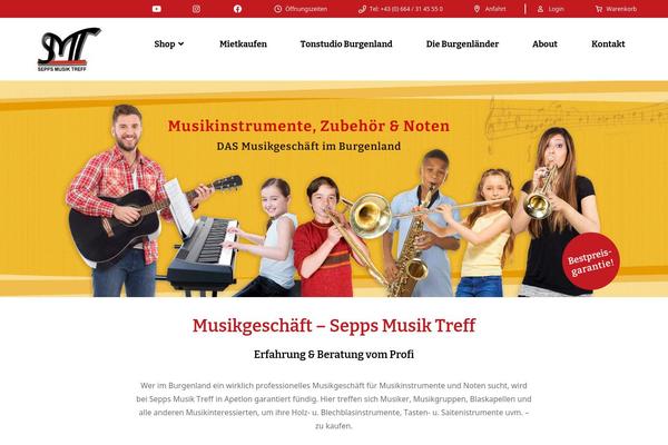 musikinstrumente-noten.at site used Oceanwp.2.0.2-child