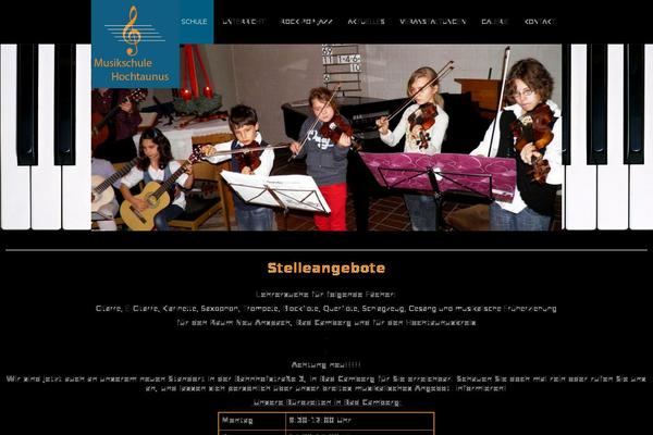 musikschule-hochtaunus.de site used Bar-responsive