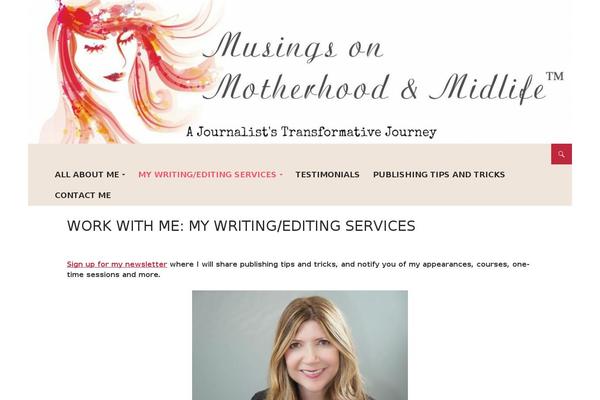 musingsonmotherhoodmidlife.com site used Refined Blocks