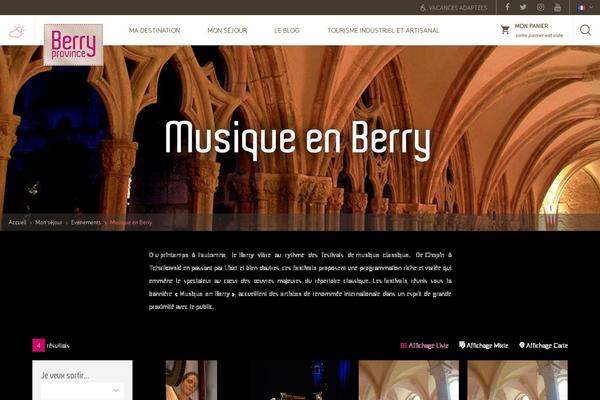 musique-en-berry.com site used Berry-province