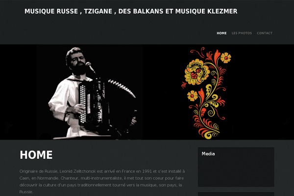 Twenty Fifteen theme site design template sample