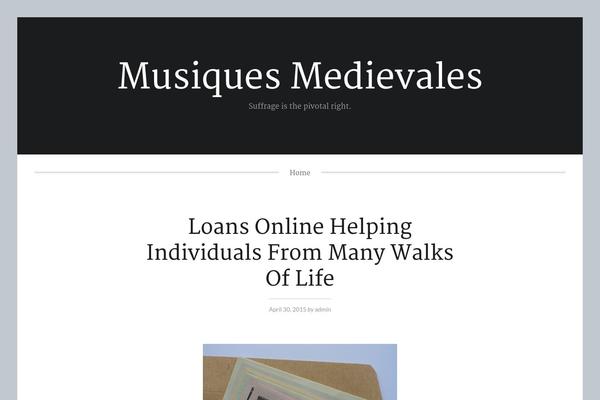 musiques-medievales.eu site used Qwerty