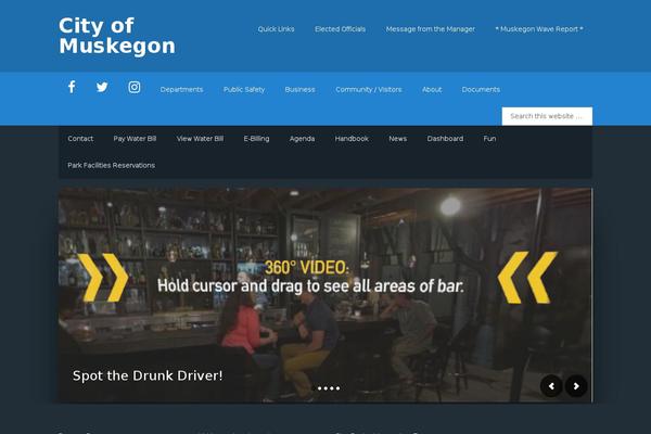 muskegon-mi.gov site used Envigor