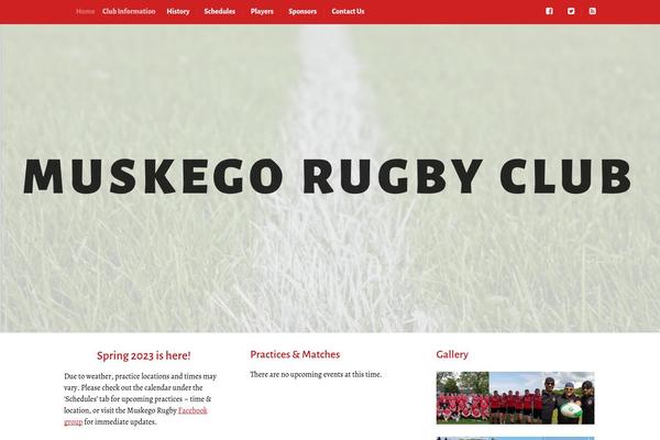 muskegorugby.com site used Sport-child