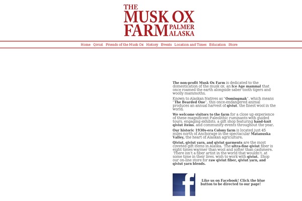 muskoxfarm.org site used Responsive_modc