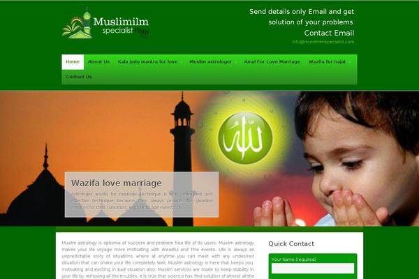muslimilmspecialist.com site used Intuition