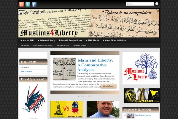muslims4liberty.org site used Graphene-child-theme