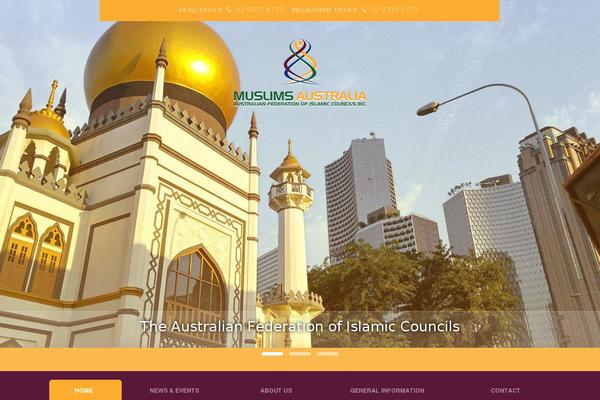 muslimsaustralia.com.au site used Muslims-australia